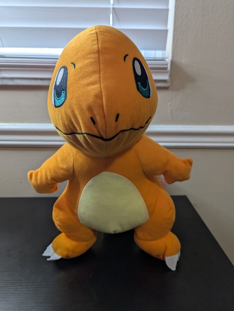 Pokemon Charmander Nintendo Toy Factory Jumbo 14" Plush Stuffed Animal
