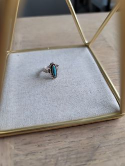 Turquoise & Sterling Silver Ring