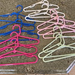 Children, clothes, hangers 80 For &8.00