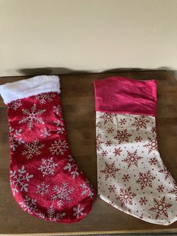 2 Christmas Stockings 