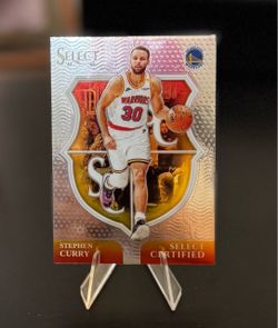 Stephen Curry 2024-25 Panini Select Certified Basketball Card – Warriors