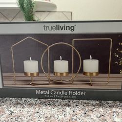 Metal Candle Holder 