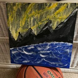 painting i made while camping 