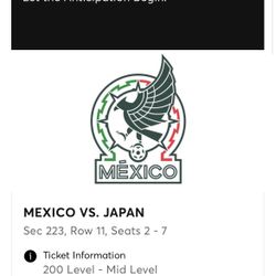Soccer Tickets 