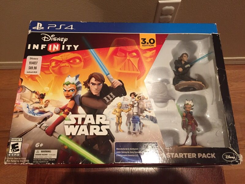 New Price! PS4 Disney Infinity Star Wars starter pack