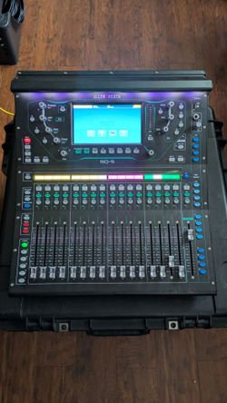 Allen and Heath SQ5 with Deep Plugins and SKB case