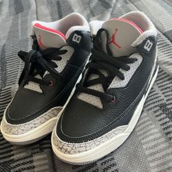 Nike Air Jordan 3 Retro Boys Size 1Y 