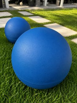 Concrete Sphere Garden Decor