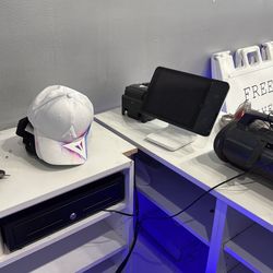 Register pos and printer square