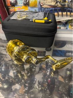 Proberos T12 salt water jig style fishing reel. New
