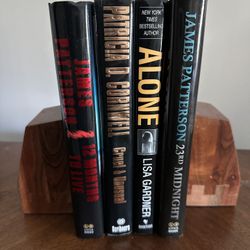 Thriller Genre 6 Book Bundle | James Patterson, Mike Lupica, Patricia Cornwell, Lisa Gardner and More