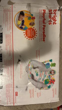 Bright Starts Playful Paradise Vibrating Bouncer