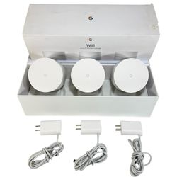 Google AC-1304 Wi-Fi Whole Home Wireless Router in Box ~ 3 Pack White ~ WORKING