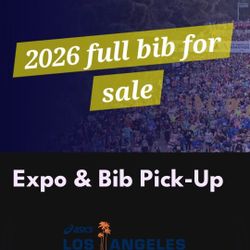 2026 La Marathon Bib