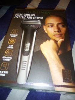 Ultra comfort electric foil shaver