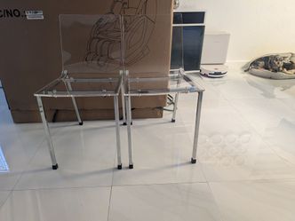 Acrylic dining room chairs