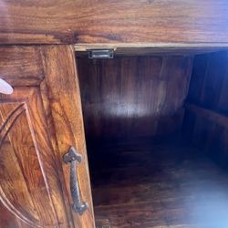 Beautiful Wooden Tv Console storage