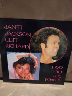 Janet Jackson &Cliff Richard Vinyl Two To The Power