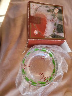 Christmas candy dish