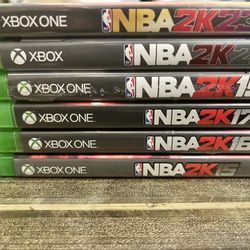 Xbox One NBA 2K Bundle (6 Games) – 2K15–2K23