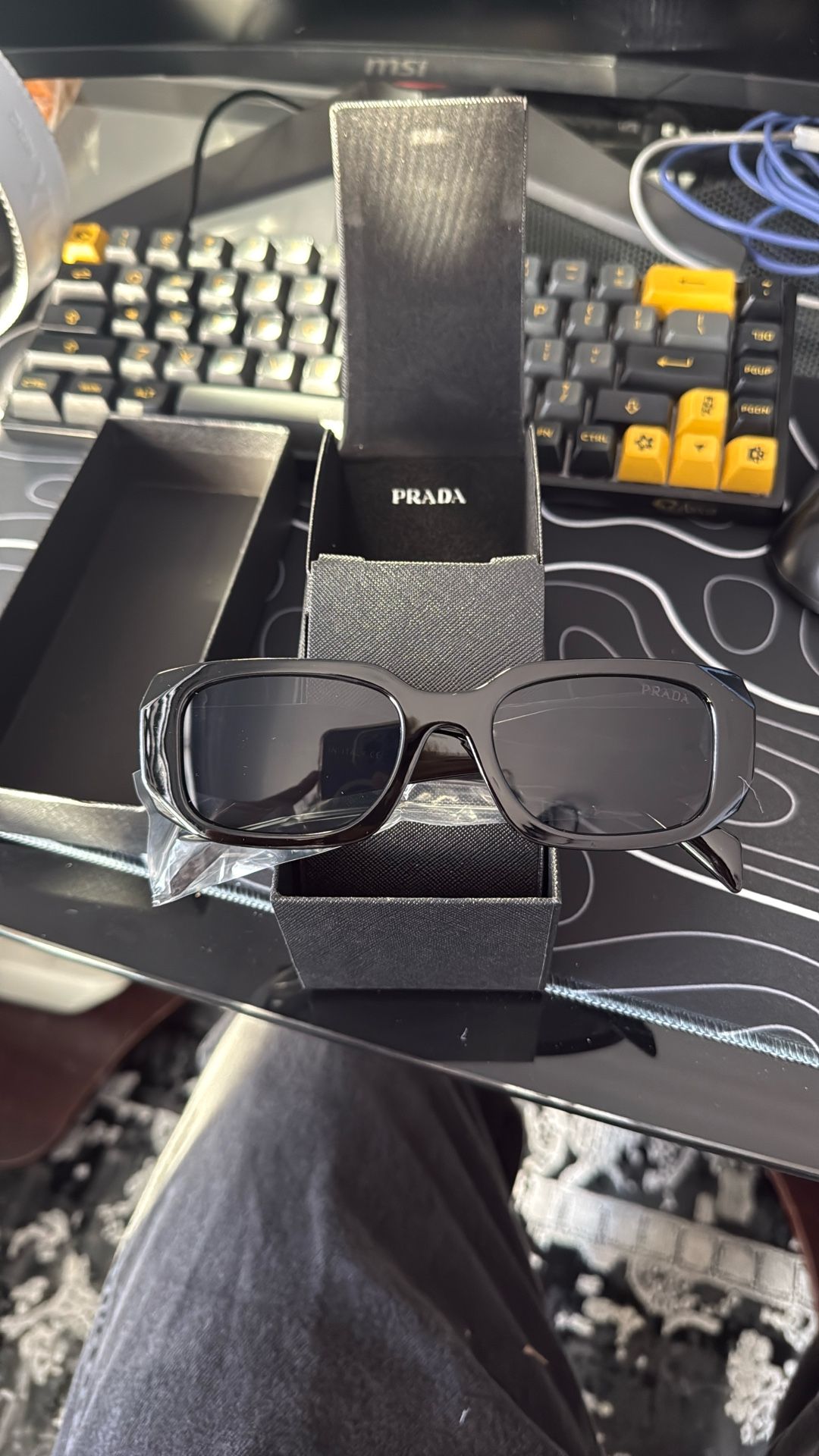 Prada Black Sunglasses