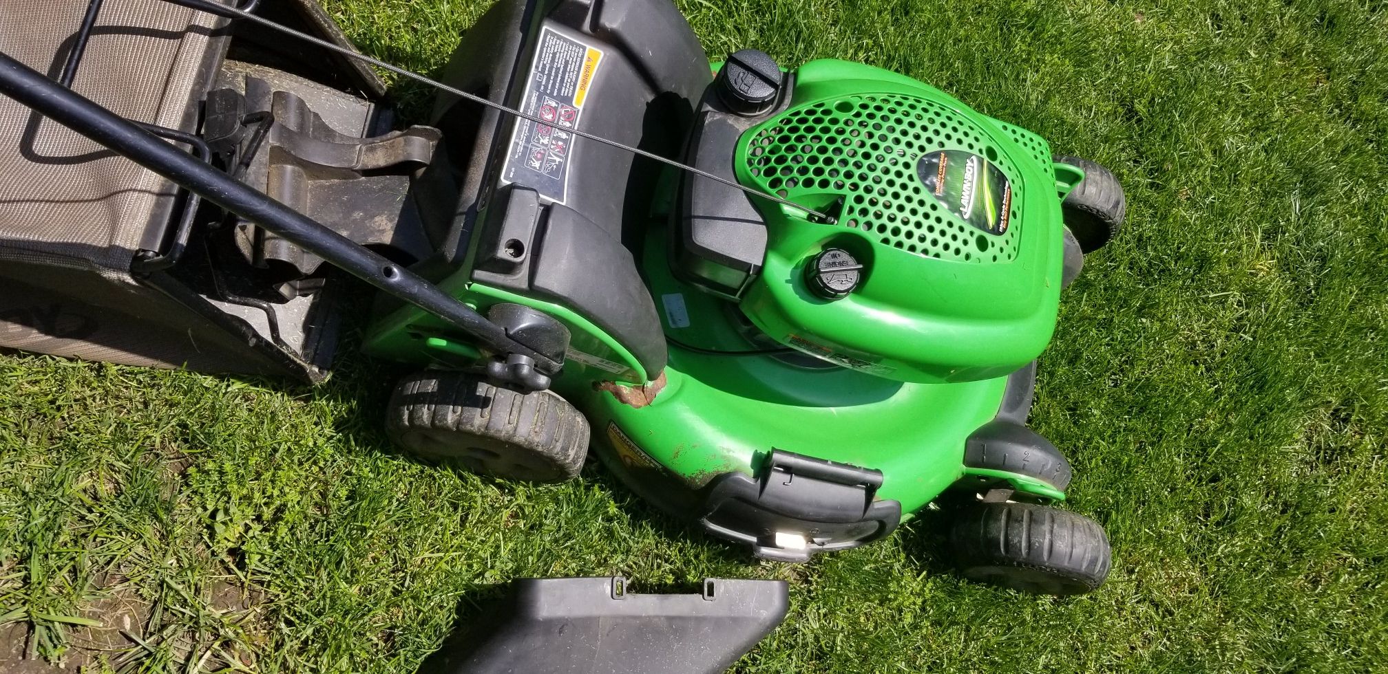 Lawnboy lawnmower lawn mower 195cc 4cycle technology Briggs & Stratton