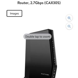 NETGEAR - Nighthawk AX2700 DOCSIS 3.1 Cable Modem + WiFi 6 Router, 2.7Gbps (CAX30S)