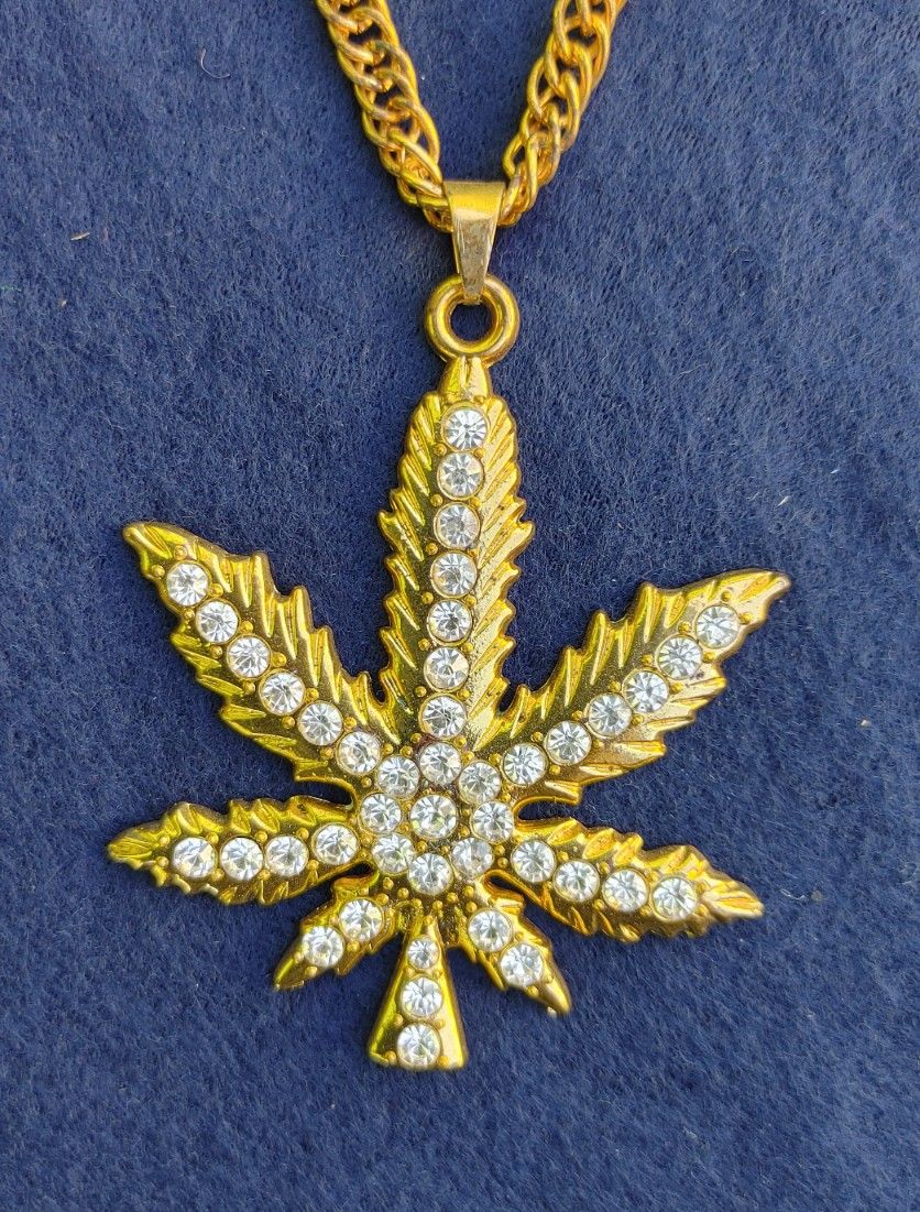 Gold-Plated CZ Necklace