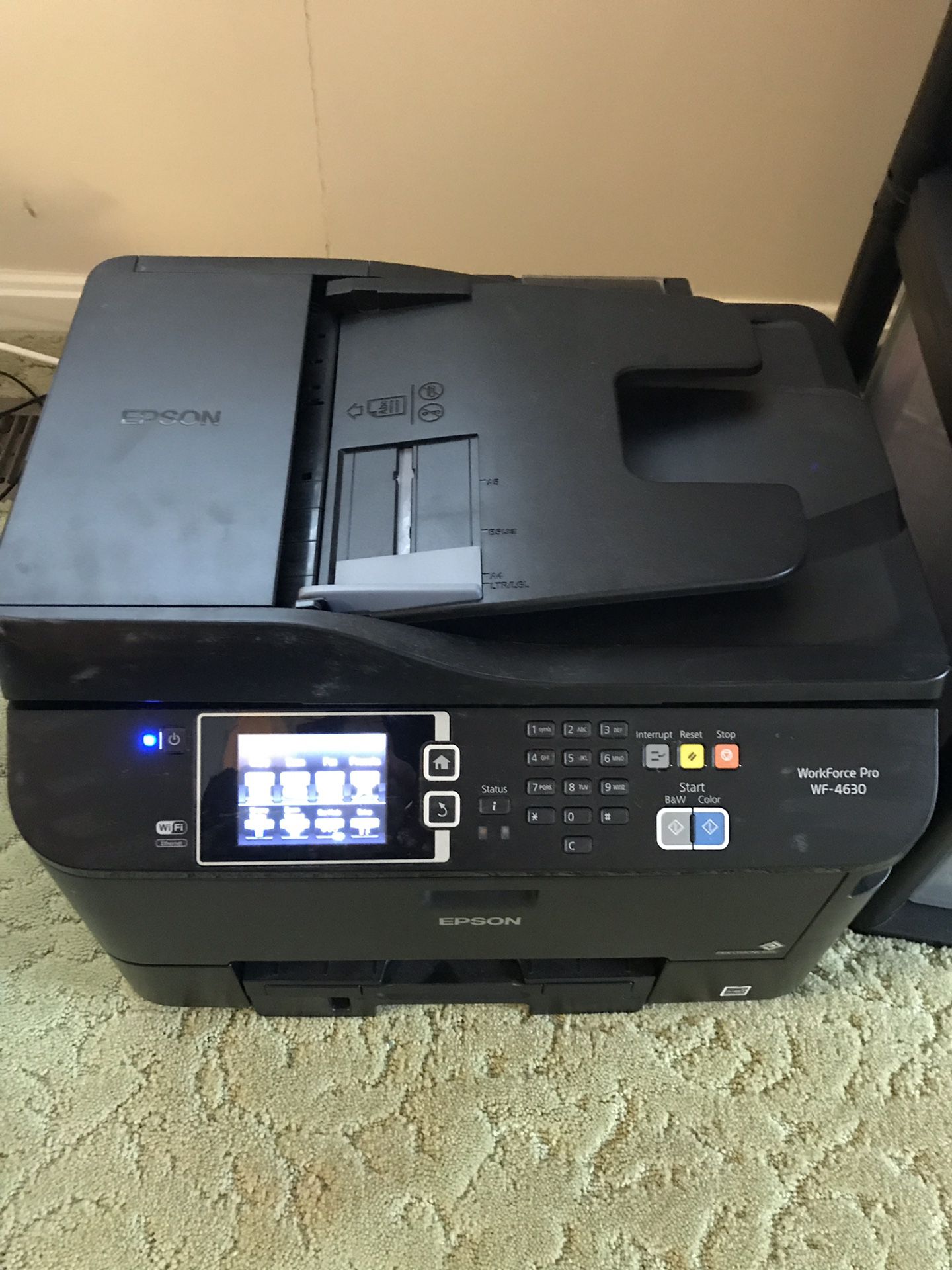 Epson Workforce Pro WF 4630 all in one printer