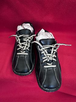 Born Women's  Lace Up Oxford Sneakers Dark Brown Size 7