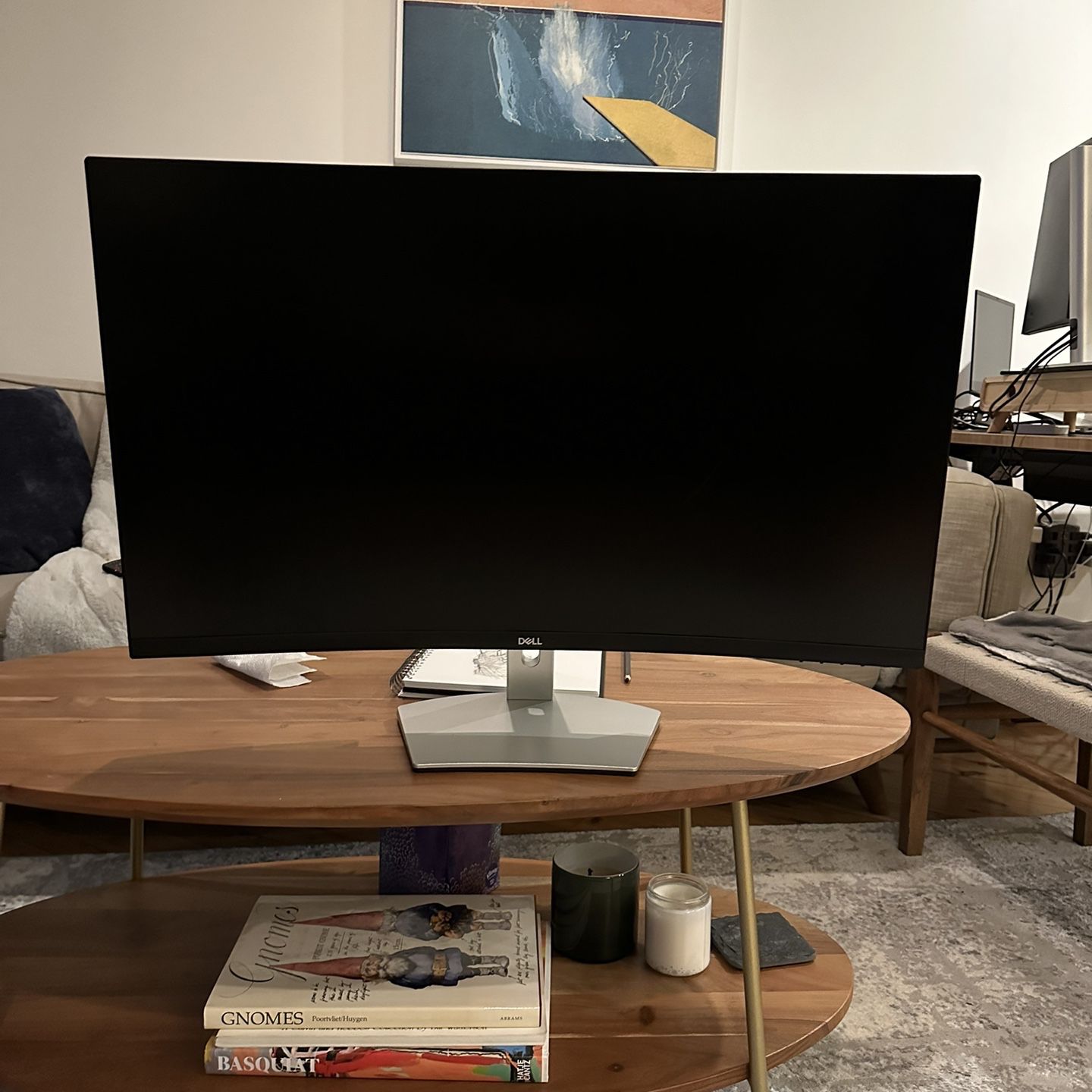 Dell 32-inch FHD 1920 x 1080 curved Monitor S3222HN for Sale in Miami, FL  OfferUp