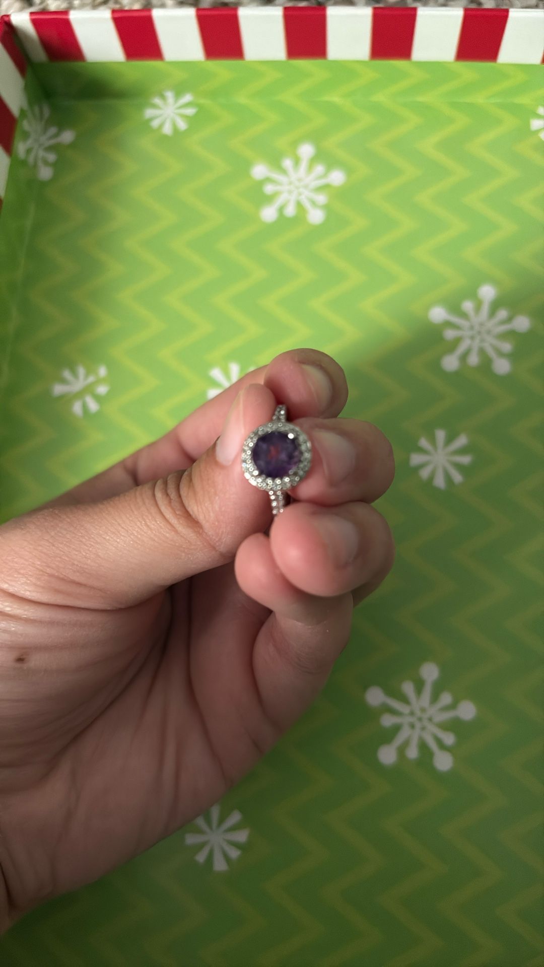 Amethyst Stirling Silver Ring