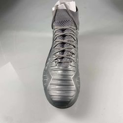 Zapatos pirma de botita color plata