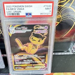 Pokémon Mew Vmax Psa 9