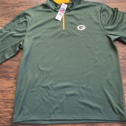 Green Bay Quarter Zip Longsleeve