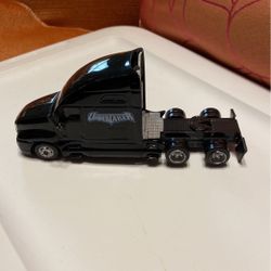 Undertaker Collectible Hot Wheels Mattel Miniature Black Semi Rig