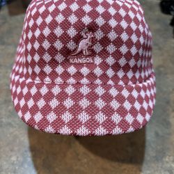Kangol Kids Mini Argyle Stingy Space Cap Sz Kids Youth Small   Girls Hat. Pink 