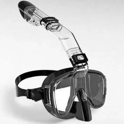 Snorkeling Mask with Anti-Leak Dry Top Technology