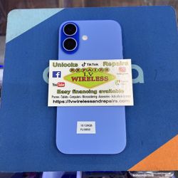 IPHONE 16 FULLY UNLOCKED 