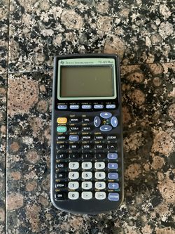 TEXAS Instruments TI-83 Plus