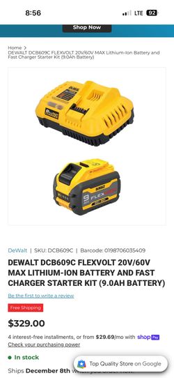 Dewalt 9ah 60v Battery