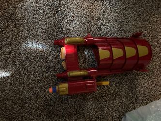 Iron man wrist nerf gun