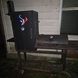 Custom Combo Offset Smoker And Grill