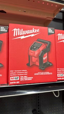 Milwaukee m12 inflator tool only