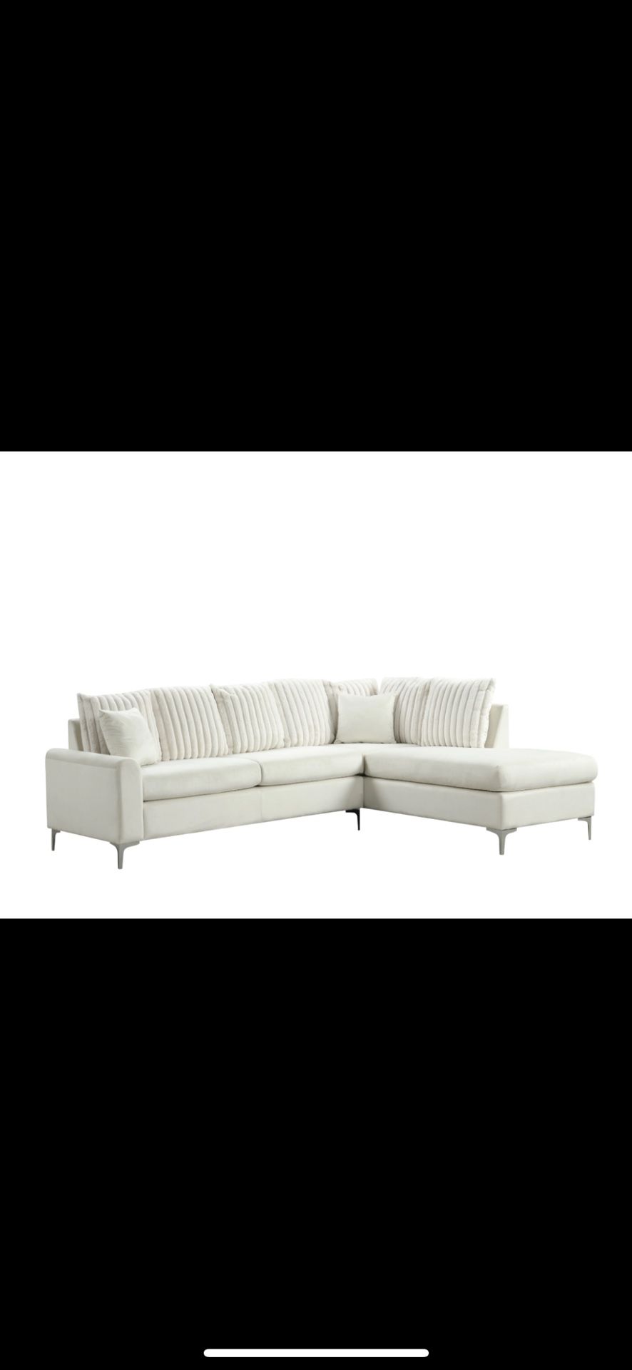 Fairly New White Couch