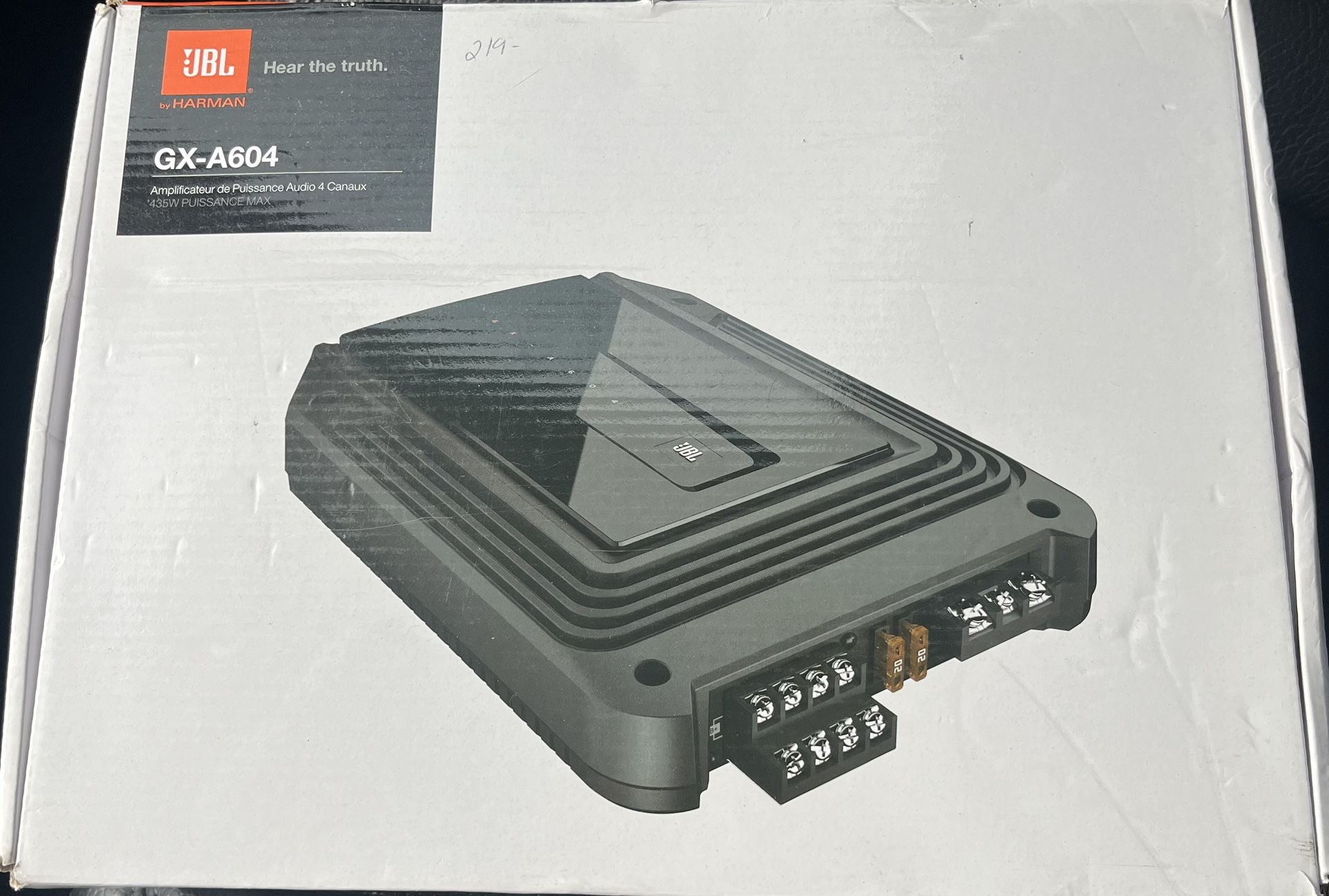 New JBL GX-A604 4 Channel Full Range Amplifier