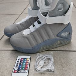Back To The Future Shoes- USB Changing LED Shoes