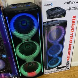 Bocinas Recargable Con Bluetooth Y Radio