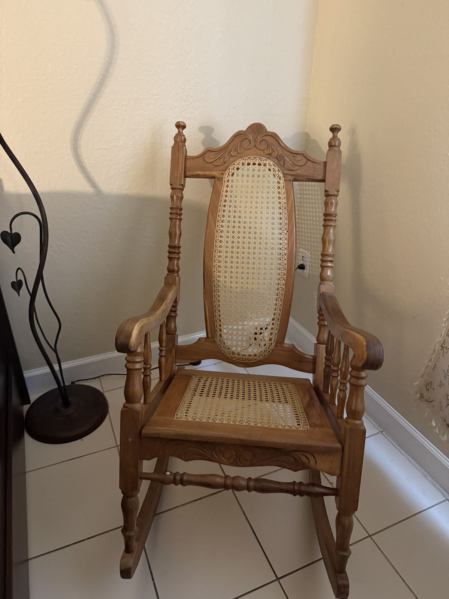 rattan rocking chair