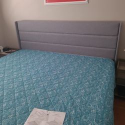 King Size Bed With King Size Bamboo Mattress